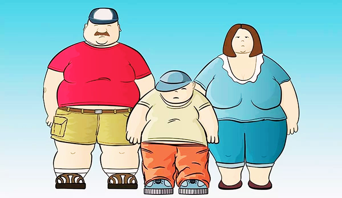 лишний вес ожирение